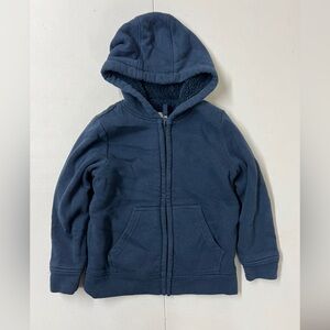 Wonder Nation Plush Navy Jacket